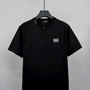 New Dolce Gabbana T Shirt Size Lwith silver badge